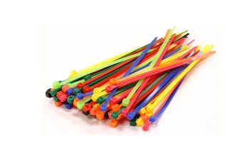 Plastic Zip Ties 200x2.5mm 30pcs (Mix Color)